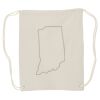 Canvas Drawstring Backpack Thumbnail