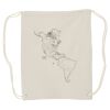 Canvas Drawstring Backpack Thumbnail