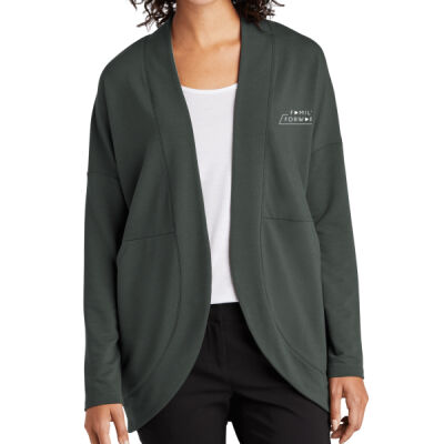 MM3015  Mercer+Mettle™ Women’s Stretch Open-Front Cardigan Embroidered Thumbnail