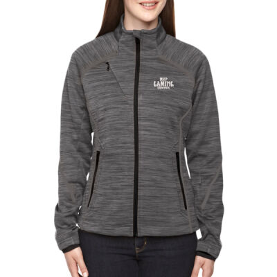 MVP - Ladies' Flux Mélange Bonded Fleece Jacket Thumbnail