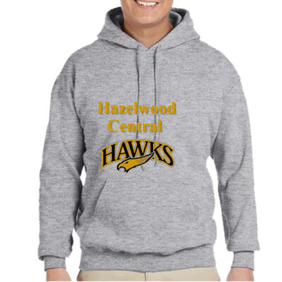 G185 Hazelwood Central Prime Plus Logo Sustain Logo Gildan Adult Heavy Blend™ 8 oz., 50/50 Hooded Sweatshirt Thumbnail