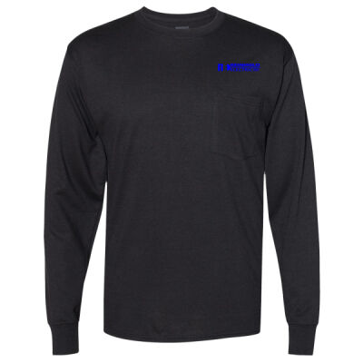 Reinhold W120 - Unisex Workwear Long Sleeve Pocket T-Shirt Thumbnail