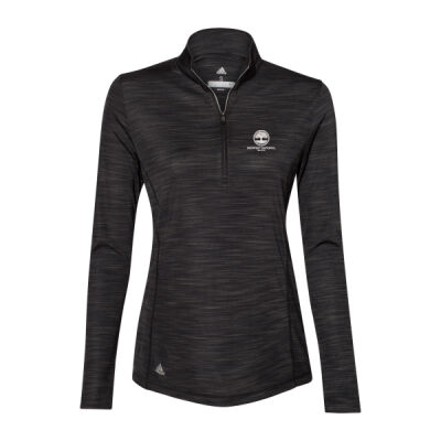 Women's Lightweight Mélange Quarter-Zip Pullover - A476 Thumbnail