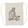 Canvas Drawstring Backpack Thumbnail