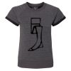 Women's Sweetheart French Terry Short Sleeve Pullover Thumbnail