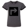 Women's Sweetheart French Terry Short Sleeve Pullover Thumbnail