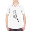 Ladies' Cool & Dry Sport Performance Interlock Polo Thumbnail