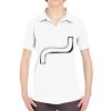 Ladies' Cool & Dry Sport Performance Interlock Polo Thumbnail