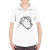 Ladies' Cool & Dry Sport Performance Interlock Polo Thumbnail