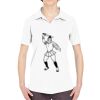 Ladies' Cool & Dry Sport Performance Interlock Polo Thumbnail