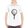 Ladies' Cool & Dry Sport Performance Interlock Polo Thumbnail