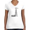Women's Fine Jersey V-Neck Tee Women's Fine Jersey V-Neck Tee Thumbnail