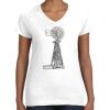 Women's Fine Jersey V-Neck Tee Women's Fine Jersey V-Neck Tee Thumbnail