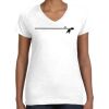 Women's Fine Jersey V-Neck Tee Women's Fine Jersey V-Neck Tee Thumbnail