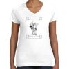 Women's Fine Jersey V-Neck Tee Women's Fine Jersey V-Neck Tee Thumbnail