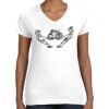 Women's Fine Jersey V-Neck Tee Women's Fine Jersey V-Neck Tee Thumbnail