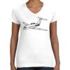 Women's Fine Jersey V-Neck Tee Women's Fine Jersey V-Neck Tee Thumbnail