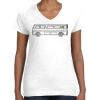 Women's Fine Jersey V-Neck Tee Women's Fine Jersey V-Neck Tee Thumbnail