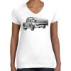 Women's Fine Jersey V-Neck Tee Women's Fine Jersey V-Neck Tee Thumbnail
