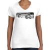 Women's Fine Jersey V-Neck Tee Women's Fine Jersey V-Neck Tee Thumbnail