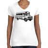 Women's Fine Jersey V-Neck Tee Women's Fine Jersey V-Neck Tee Thumbnail