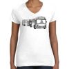 Women's Fine Jersey V-Neck Tee Women's Fine Jersey V-Neck Tee Thumbnail