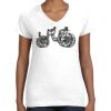 Women's Fine Jersey V-Neck Tee Women's Fine Jersey V-Neck Tee Thumbnail