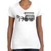 Women's Fine Jersey V-Neck Tee Women's Fine Jersey V-Neck Tee Thumbnail