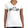 Women's Fine Jersey V-Neck Tee Women's Fine Jersey V-Neck Tee Thumbnail
