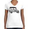 Women's Fine Jersey V-Neck Tee Women's Fine Jersey V-Neck Tee Thumbnail
