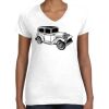 Women's Fine Jersey V-Neck Tee Women's Fine Jersey V-Neck Tee Thumbnail