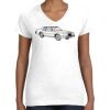 Women's Fine Jersey V-Neck Tee Women's Fine Jersey V-Neck Tee Thumbnail