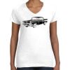 Women's Fine Jersey V-Neck Tee Women's Fine Jersey V-Neck Tee Thumbnail