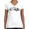 Women's Fine Jersey V-Neck Tee Women's Fine Jersey V-Neck Tee Thumbnail