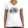 Women's Fine Jersey V-Neck Tee Women's Fine Jersey V-Neck Tee Thumbnail
