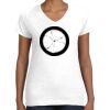Women's Fine Jersey V-Neck Tee Women's Fine Jersey V-Neck Tee Thumbnail