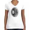 Women's Fine Jersey V-Neck Tee Women's Fine Jersey V-Neck Tee Thumbnail