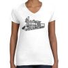 Women's Fine Jersey V-Neck Tee Women's Fine Jersey V-Neck Tee Thumbnail