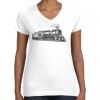 Women's Fine Jersey V-Neck Tee Women's Fine Jersey V-Neck Tee Thumbnail