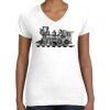 Women's Fine Jersey V-Neck Tee Women's Fine Jersey V-Neck Tee Thumbnail