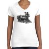Women's Fine Jersey V-Neck Tee Women's Fine Jersey V-Neck Tee Thumbnail
