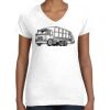 Women's Fine Jersey V-Neck Tee Women's Fine Jersey V-Neck Tee Thumbnail